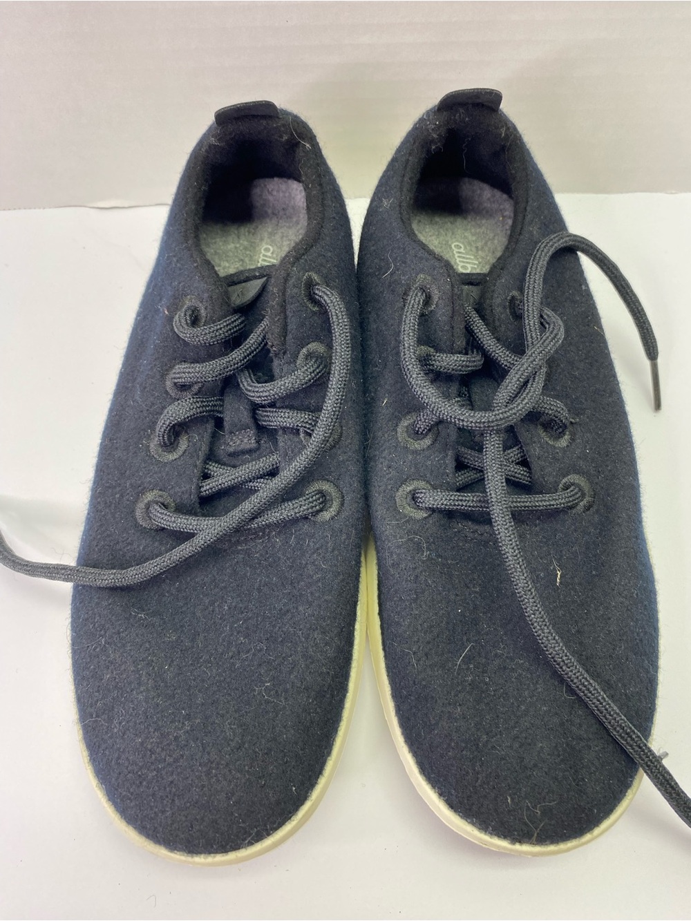 allbirds Men's Black Wool Runners Sneakers
